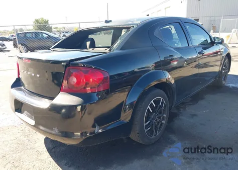 2014 Dodge Avenger Se из США, поврежденный, VIN 1C3CDZAB0EN214930